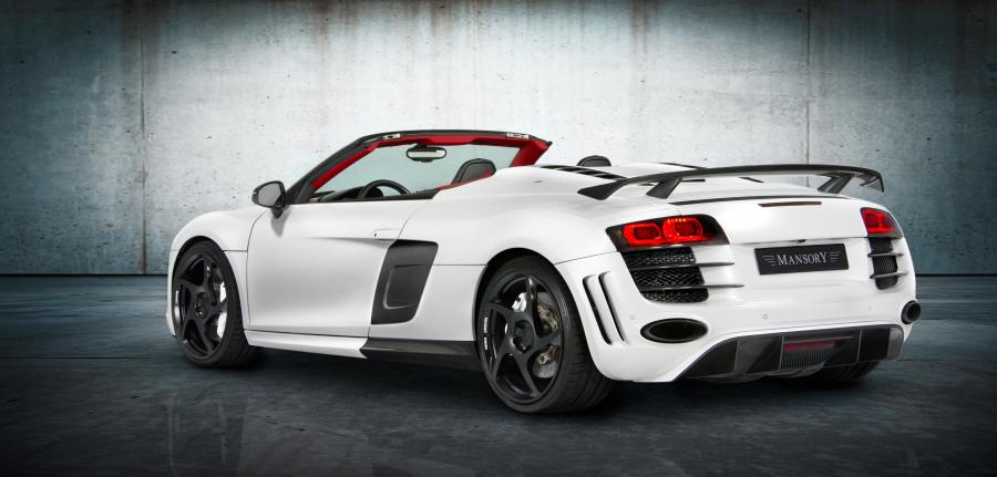  Audi R8 V10 Spyder by Mansory 2011 года  (фото 8 из 16)